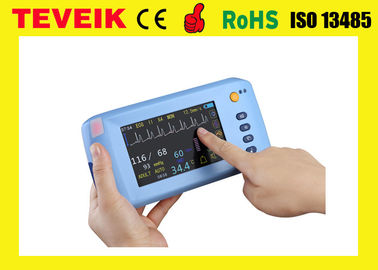 Portable Handheld Multi - Para Patient Monitor ECG / NIBP / SpO 2 /PR