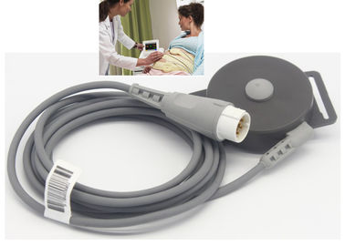 GE TOCO Fetal Transducer Baby Heartbeat Monitor Doppler Probe Round 12 Pin Connector
