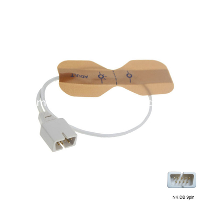 Adult Medaplast Disposable Spo2 Sensor 3ft Pvc For Datex Patient Monitor