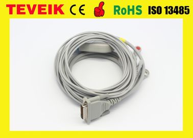 Schiller DB 15 pin EKG Cable for  Biomedica: EKG P80,120 Fidelity Heart Mirror