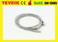 Pure Silver Electrode EEG Cable Medical Accessories With DIN1.5 Socket Cup