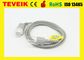 Factory Low Price Reusable Datex OXY-C3 Spo2 Extension Adapter Cable For SpO2 Sensor, Round 10pin to DB9 female