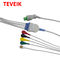 IEC Round 12 Pin 10K Ohm 5 Leads Ecg Electrode Cable