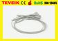 Reusable Medical Supplier of OEM / ODM DIN1.5 7 leads Holter Recorder ECG Leadwire with snap
