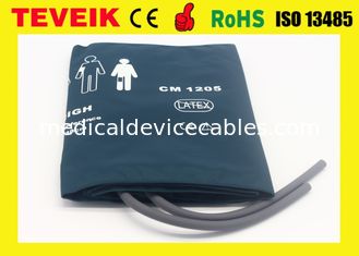 002796 Double Hose Adult Thigh NIBP Cuff 46-66cm Size For Patient Monitor , Nylon Cuff Material