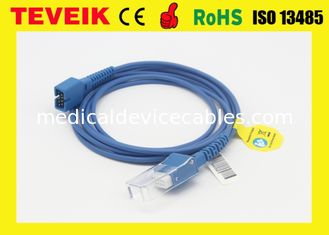 DEC-8 Extension Spo2 Adapter Cable For Nellco-r Patient Monitor , TPU Material