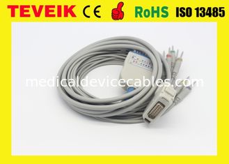 10 Leads Electrocardiogram Leads With Banana 4.0 For Carewell EKG Machine