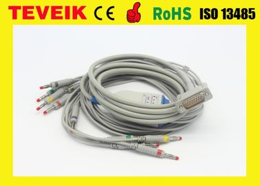 Banana 4.0 M3703C PLPS One Peice Series EKG Cable IEC Standard