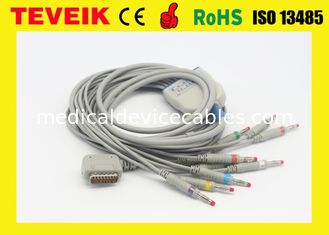 Siemens Ekg Ecg Cable With 10 Leads Banana 4.0 End Aha Standard