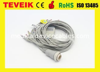 Banana 4.0 plug kenz ecg 103 106 patient monitor ecg cable 10 lead EKG cable with leadwires