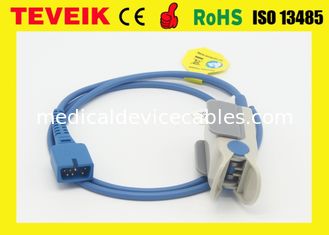 Factory Low Price of Reusable nell-cor DB 7pin Pediatric Finger Clip Spo2 Sensor ,TPU Material