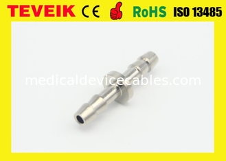 Metal Hose Bi Pass Nibp Connector , Blood Pressure Connector For Patient Monitor
