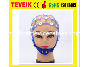 Medical Separating Neurofeedback Silicone EEG Electrode Cap, 20 Leads Cup Electrode EEG Hat