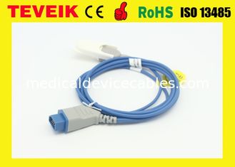 Factory Price of Medical Nihon Kohden JL-900P SpO2 Sensor Extension cable, 14pin to NK 9pin Spo2 adapter cable