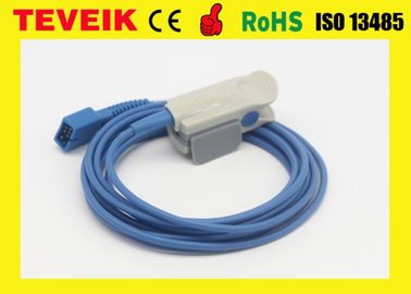 NONIN 7pin reusable adult finger clip spo2 sensor probe for pulse oximeter ,medical TPU,CE&amp;ISO 13485