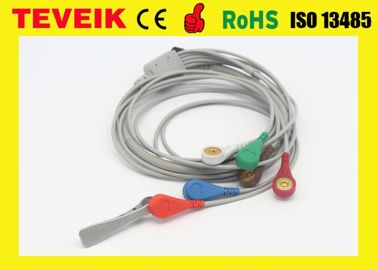 Stainless Steel animal clip ecg electrode for snap and clip