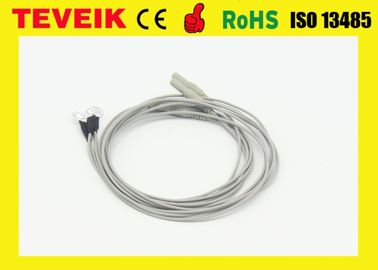 Neural Feedback  EEG cable DIN1.5 socke with Silver plated copper, medical eeg cable