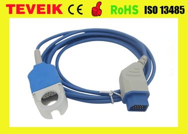 Compatible JL-900P K931 Nihon Kohden SpO2 Extension Cable, 14pin to NK 9pin Spo2 Adapter Cable
