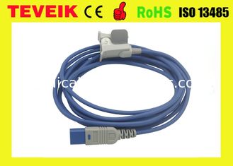 Compatible medical spo2 cable HP pedia finger clip spo2 sensor with round 8pin 3m