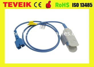 Compatible for Nell-cor(Oxi) DS-100A GE2500 Adult Finger Clip SpO2 Sensor DB 9pin 1m/3m