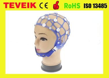 Separating EEG hat, 20 leads medical eeg electrode cap supply from teveik