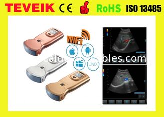 Color Doppler wifi ultrasound probe 3.5Mhz handheld wireless color ultrasound machine scanner for home &amp; hospital