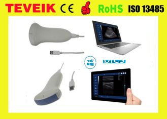 Portable Medical USB Convex Ultrasound Probe , USB Laptop Ultrasound Transducer work for tablet computer