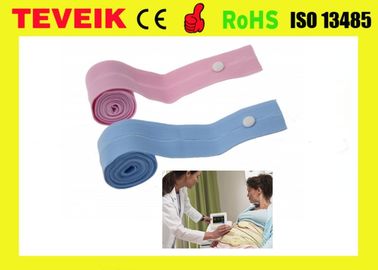Latex Free M2208A Fetal Monitor Belt  CTG Belts with Button 6cm*120cm with RoHS Compliant