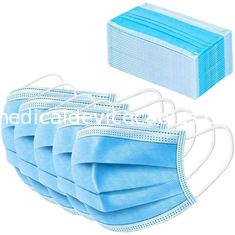 3 Ply Middle Meltblown Disposable Face Mask Non Woven Material For General Use