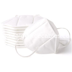 Facial Masks KN95 Disposable Face Mask Non Valve 5 Layer White Color GB2626-2006 Approved