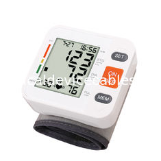 Health Care Automatic Wrist Cuff Digital Blood Pressure Monitor With LCD Screen