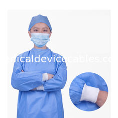 Isolation Gown CE/FDA Hooded SMS 45g Disposable Protective Gowns