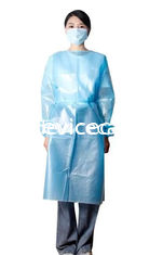 PP PE Hooded Disposable Medical Isolation Gown Non Woven