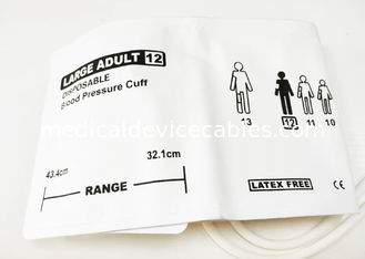 Critikon Disposable NIBP Cuff Extra Large Adult Blood Presssure Cuff Monitor