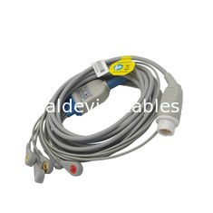 Mindray 5 Leads TPU EKG Cable Reusable IEC ECG Medical Cable