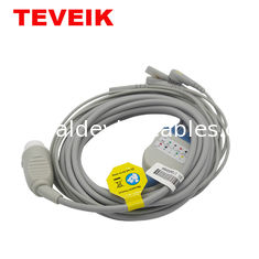 ISO13485 One Piece Round 12 Pin Mindray ECG Cable Electrocardiogram Cable TPU