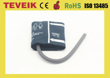 Factory Price Medical Reuable M1575A Nylon Single Hose NIBP Cuff For Large Adult, TPU Bladder