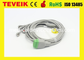 Teveik Factory Medical Resuable GE Dash Marquette 11pin TPU ECG Cable For Patient Monitor