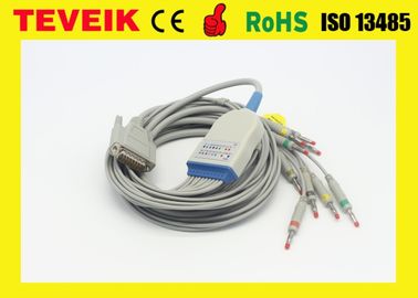 Nihon Kohden ECG Cable for Patient Monitor ECG-9320 ECG-9522P BR-911D Banana AHA 40 Leadwire