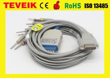Nihon Kohden EKG Cable for ECG-9130P ECG-9620P Cardiofax Q ECG-9110K Cardiofax Q ECG-9130K