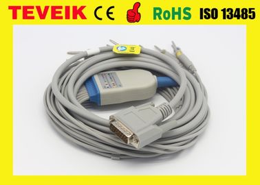 Nihon Kohden EKG Cable for Cardiofax EKG-8270/8350 8370/8420/8423/8450 8453/8820