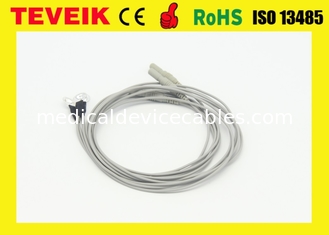 Nickle Plated Copper EEG Electrodes EEG Cable For Portable EEG Machine