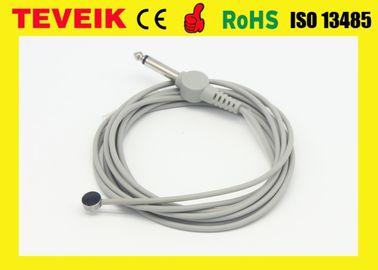 400 Series Adult Medical Skin Temperature Probe Reusable For Patient Monitor , 10 Ft