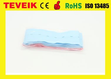 CE certificated ISO M2208A Disposable CTG Belt With Buttonhole / Fetal Monitor Belt with 60mm Width