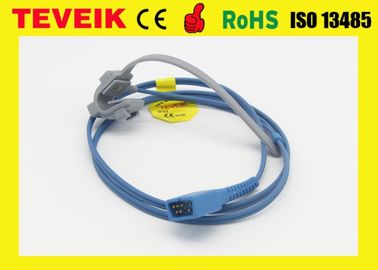 Reusable Spo2 Sensor nell-core doc 10 DB7 Pin With Non-Separable Wrap TPU Cable