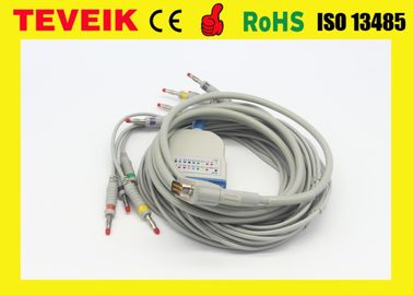 Banana 4.0 M3703C PLPS One Peice Series EKG Cable IEC Standard