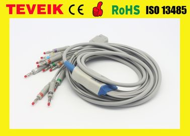 Siemens Ekg Ecg Cable With 10 Leads Banana 4.0 End Aha Standard