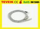 Factory Price of Neurofeedback DIN1.5 Socket EEG Electrode Cable With Pure Silver Electrodes, TPU material