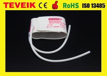 Disposable Nonwoven cloth material Double Hose NIBP Cuff, Non-Invasive Blood Pressure Cuff