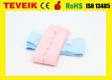 Hot Sale Fetal Abdominal CTG Belts Disposable Latex Free CTG Belt with Button